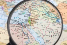 خريطة الشرق الأوسط