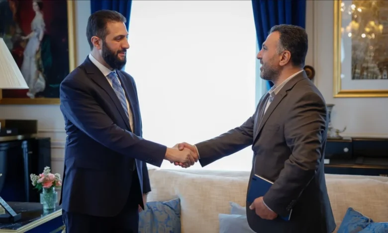 الشرع يلتقي "قيصر" في فرنسا. 681b508de8e07