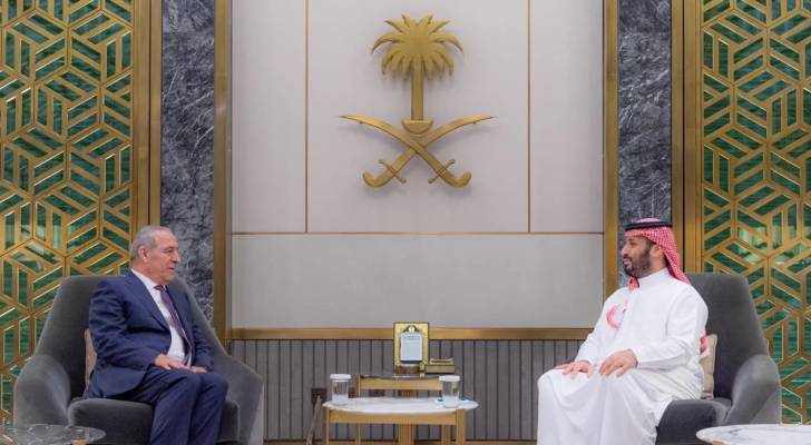 تفاصيل لقاء ولي العهد السعودي ونائب الرئيس الفلسطيني حسين الشيخ. 681ccc51256661746717777