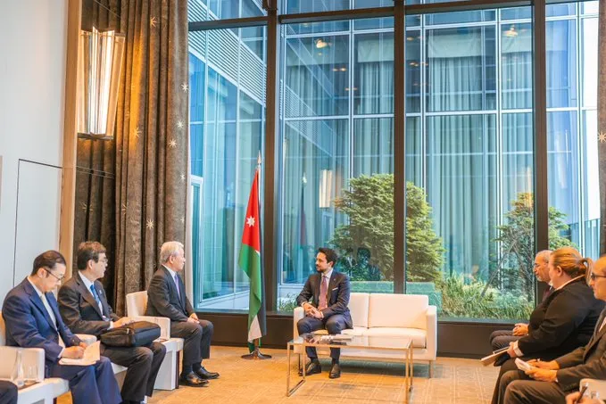 ولي العهد يبحث مع رئيس "جايكا" اليابانية توسيع التعاون الاقتصادي والتنموي. GqazKYkWcAAHDW