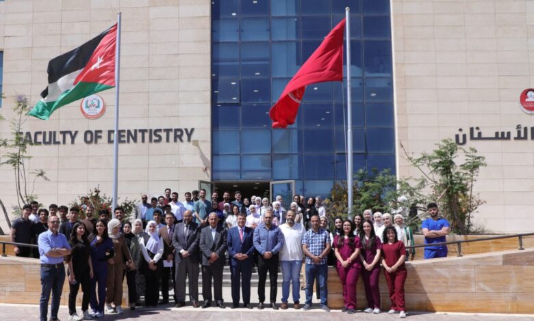 الجامعة الهاشمية تنظم فعالية صحية توعوية في طب الأسنان. IMG 20250508 WA0077