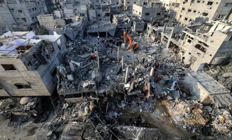 غارات إسرائيلية فجر اليوم تودي بحياة 23 شهيداً في قطاع غزة. غزة 960x540 1